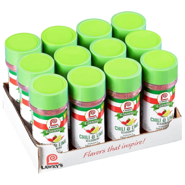 Chili & Lime Seasoning, 11.5 oz (Pack of 12)